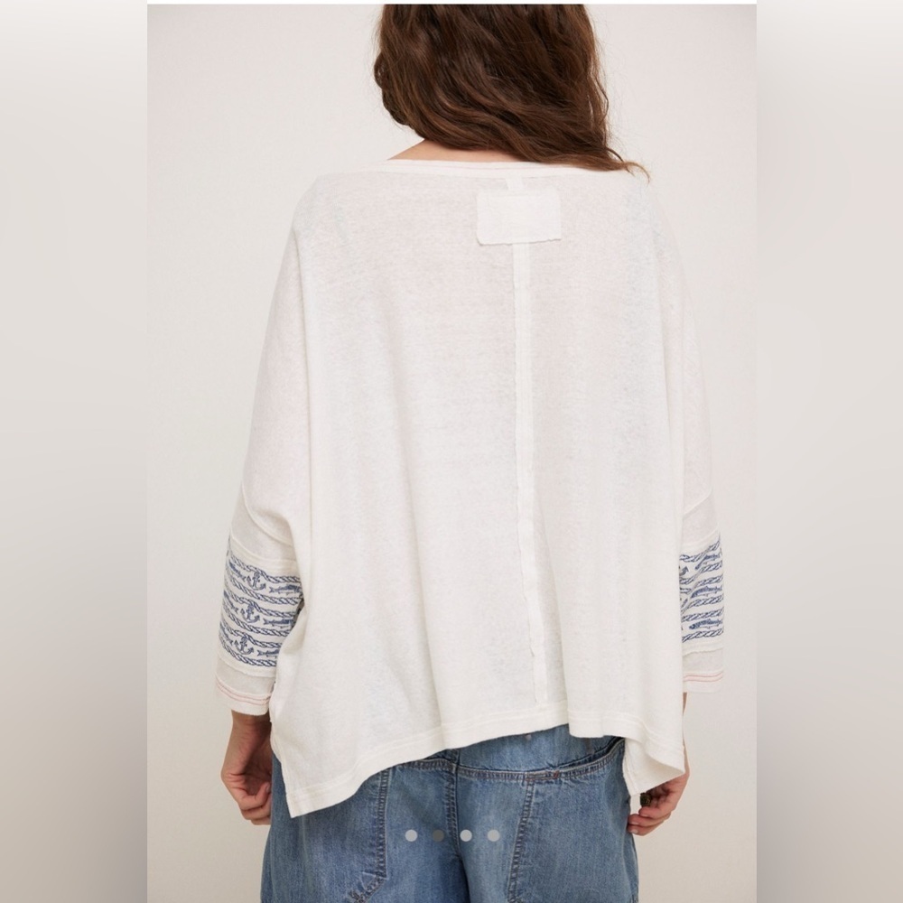 NWT Free People High Seas Tee - Picture 4 of 8